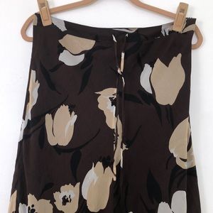 Banana Republic Floral Skirt Sz 10